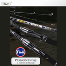Vara de Pesca Maximus em Fibra de Carbono com Passadores Fuji- Jig Brasil