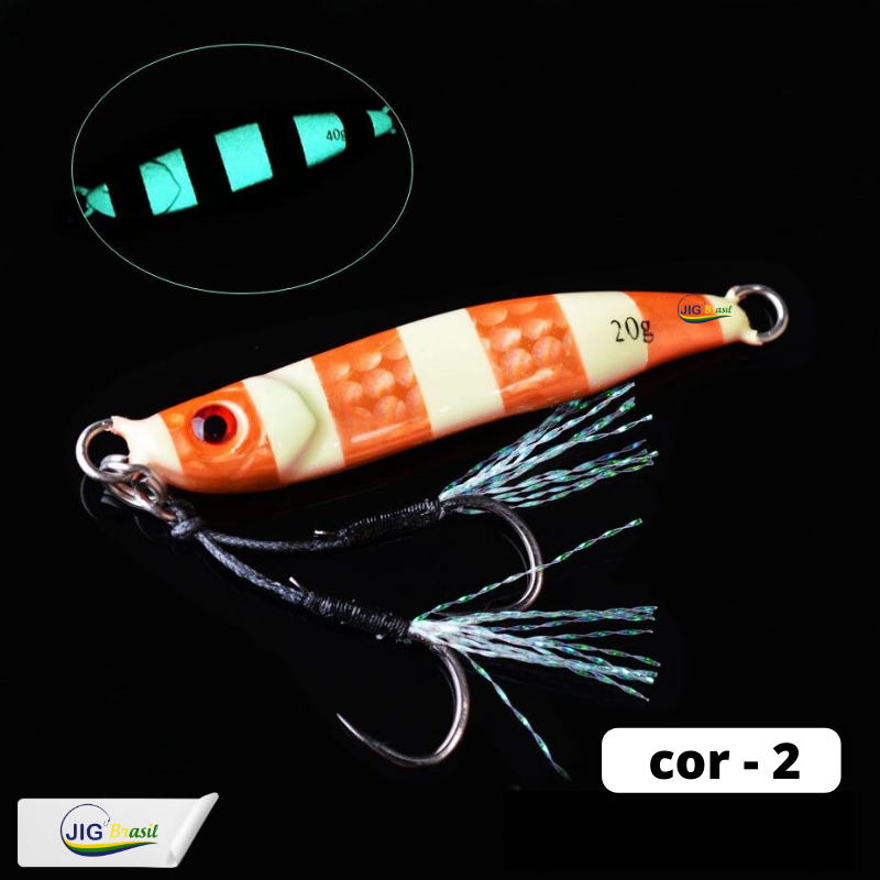 Micro Jig/ Slow 20g FRETE GRÁTIS - Jig Brasil