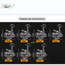Molinete Relação de Alta Velocidade para Água Salgada KIT Vara e Molinete FRETE GRÁTIS - Jig Brasil