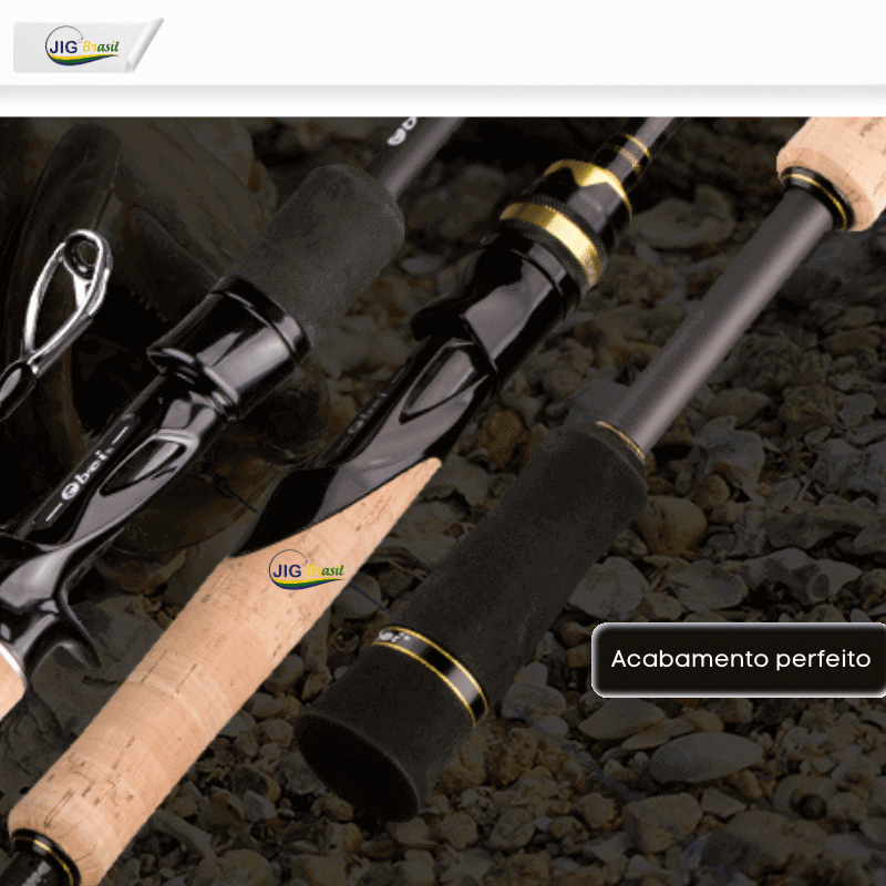 Vara de Pesca em Fibra de Carbono T88 Voyager FRETE GRÁTIS - Jig Brasil