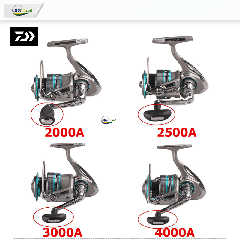 Molinete Daiwa Procaster. 2000A 2500A 3000A 4000A FRETE GRÁTIS - Jig Brasil