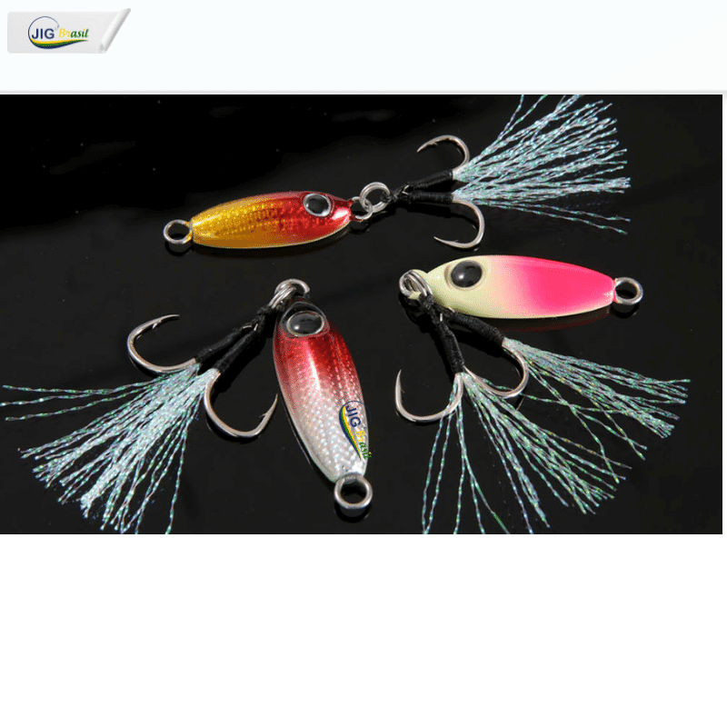 Micro Jig 3.5, 5, 7, 10, 15 e 20 Gramas FRETE GRÁTIS - Jig Brasil