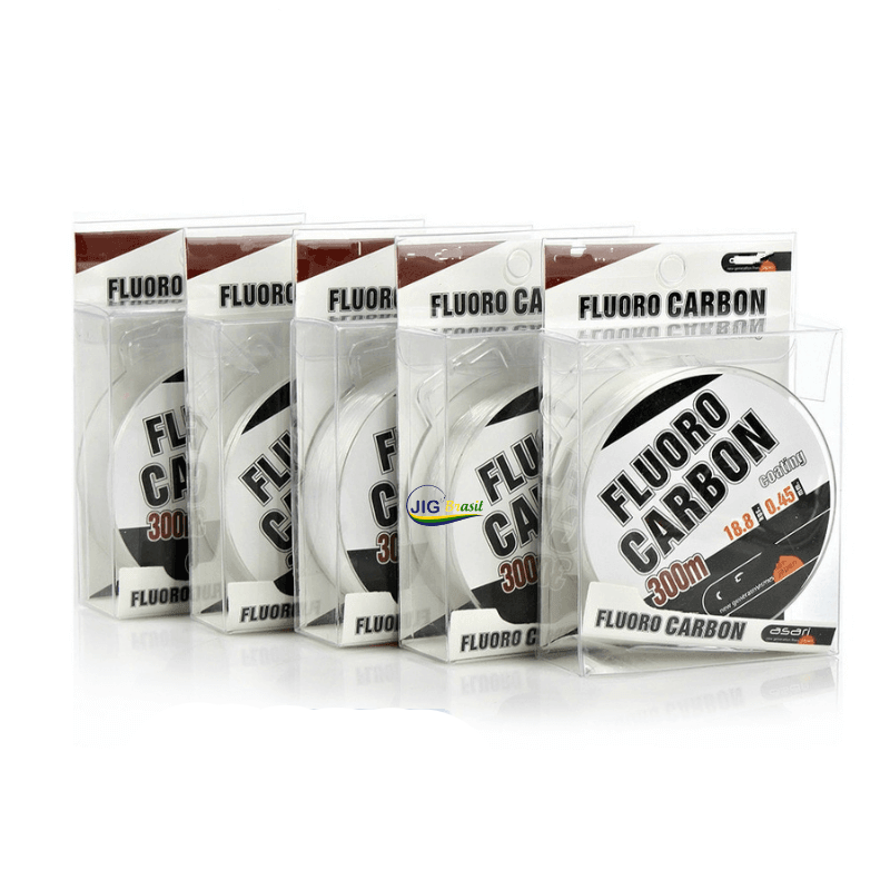 Linha Fluorcarbono 300 Metros Frete GRÁTIS - Jig Brasil