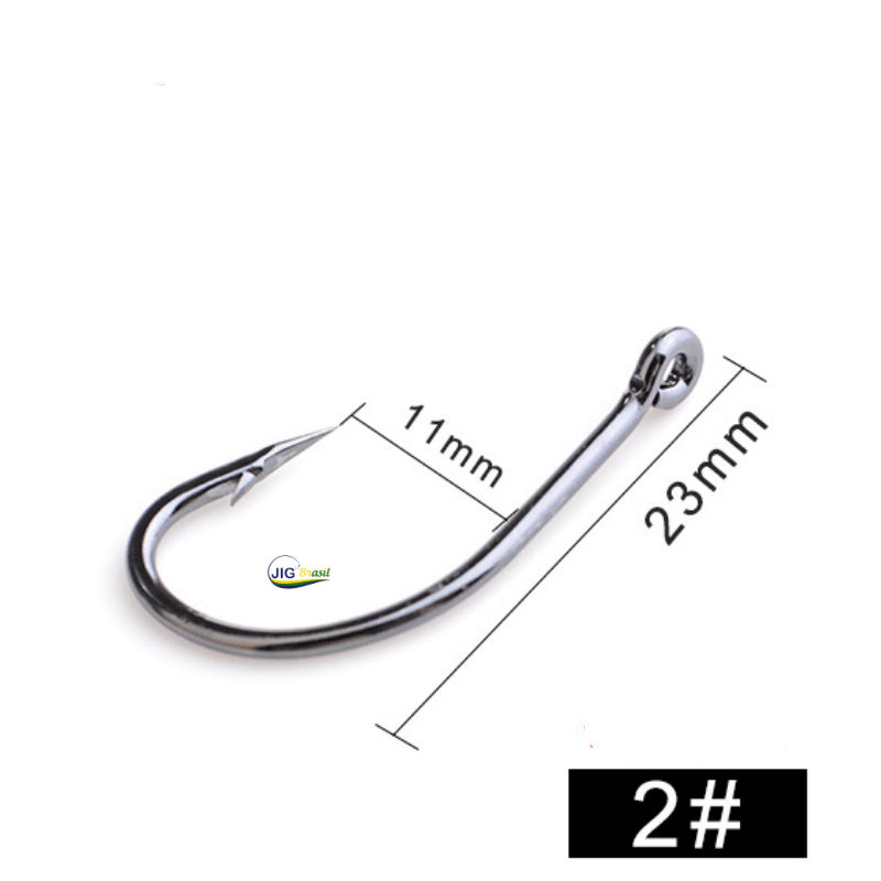 Anzol Wid GAP Kamatsu 10 unidades Tamanhos 1#2#4#6#8#10# FRETE GRÁTIS - Jig Brasil