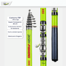 Vara de Pesca Ultra Light Telescópica de Carbono Portátil FRETE GRÁTIS - Jig Brasil