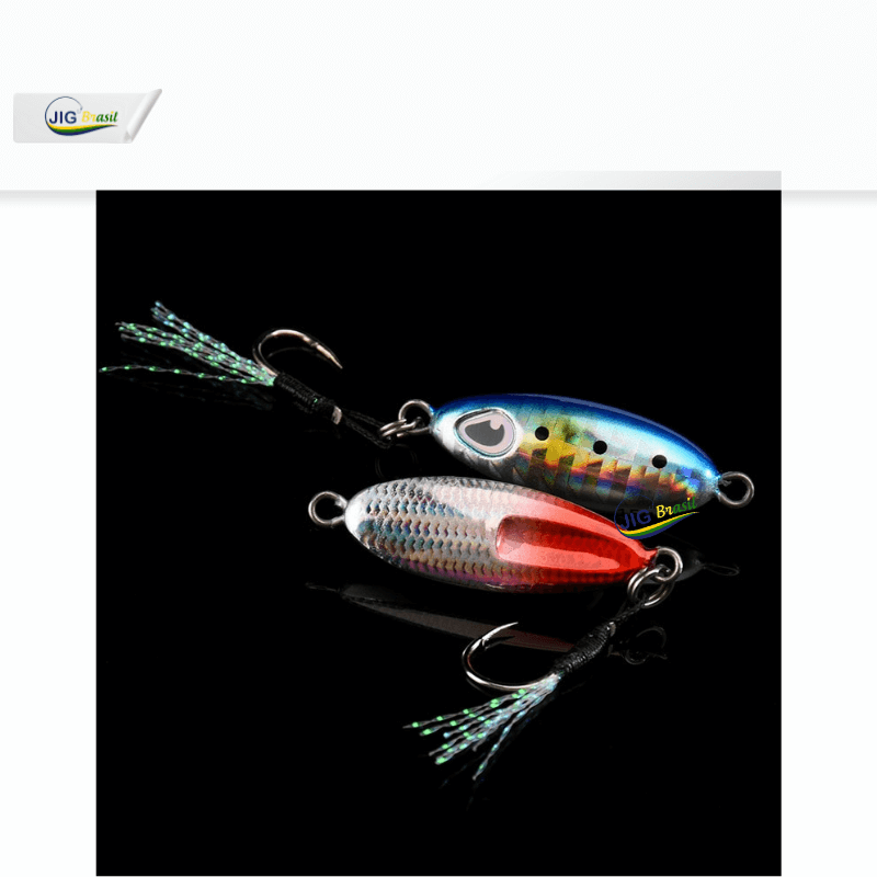 Micro Jig 7, 10 e 15 Gramas FRETE GRÁTIS - Jig Brasil