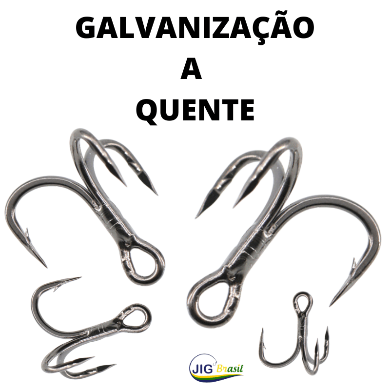 Garateia Galvanizadas a Quente 20 Unidades FRETE GRÁTIS - Jig Brasil