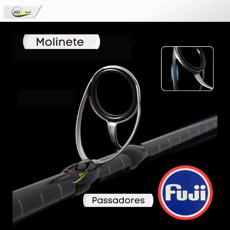 Vara Extreme 3 e 4 Partes Ideal para Pesca Urbana FRETE GRÁTIS - Jig Brasil