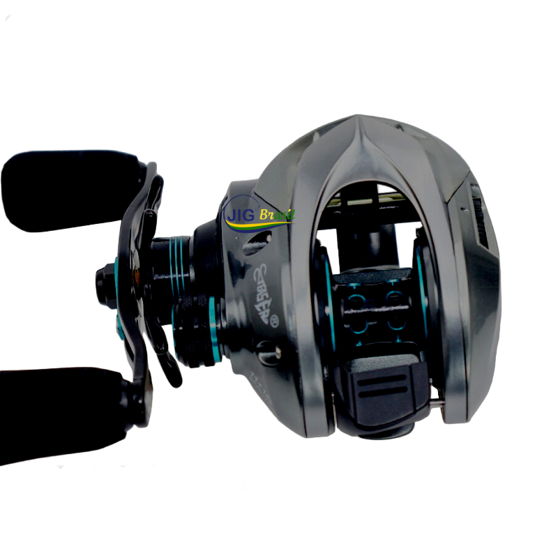 Carretilha HS2000 8KG de Drag 13+1 Rolamentos 8.1:1 de velocidade = FRETE GRÁTIS - Jig Brasil