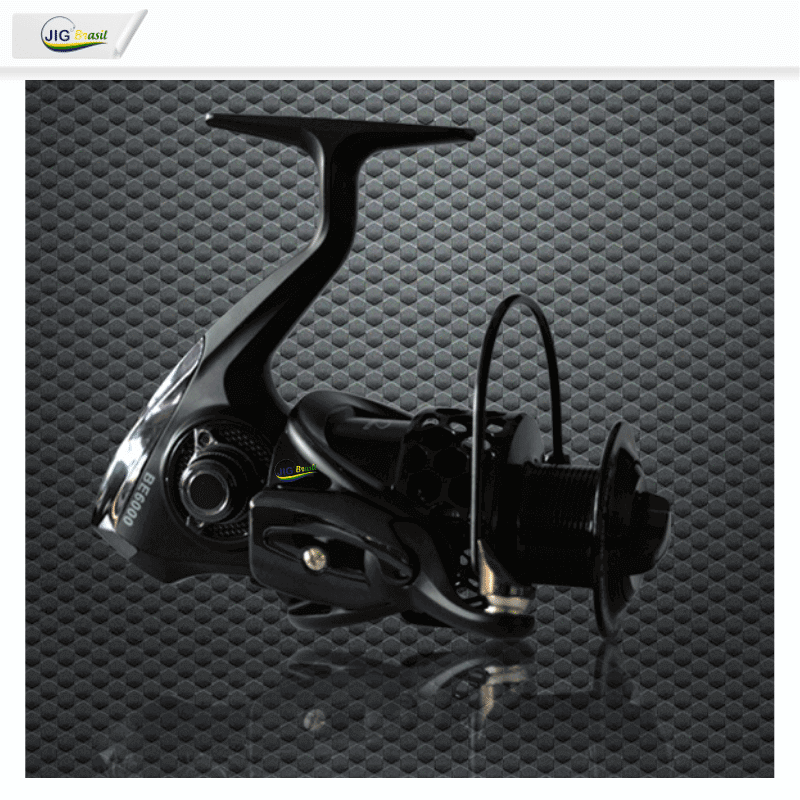 Molinete 12 + 1 Rolamentos Ideal para ser Usado em Água Salgada FRETE GRÁTIS - Jig Brasil