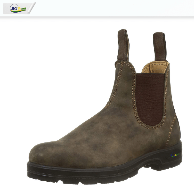 Bota Retrô Ecológica Fabricação Manual FRETE GRÁTIS - Jig Brasil