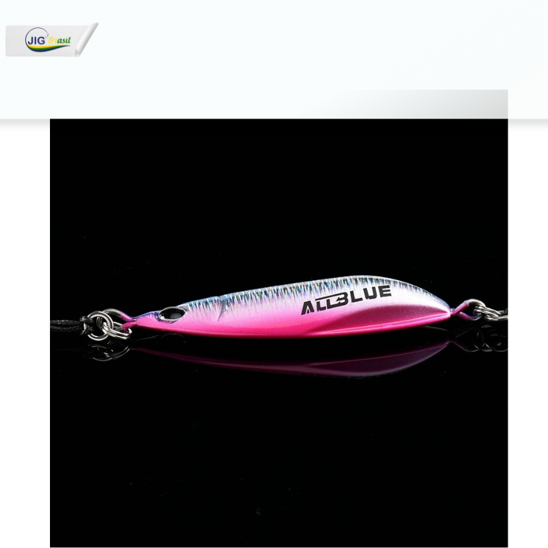 Slow Jig ALL BLUE 20, 30, 40 e 60 Gramas FRETE GRÁTIS - Jig Brasil