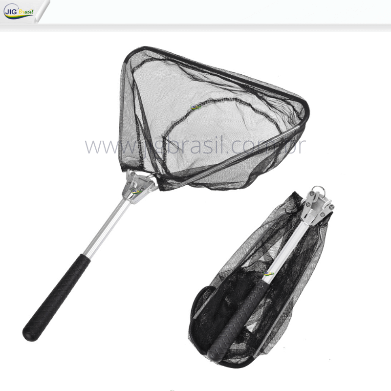 Passaguá Siliconado Para Pesca Cabo Dobrável Em Alumínio 50cm Frete Grátis - Jig Brasil