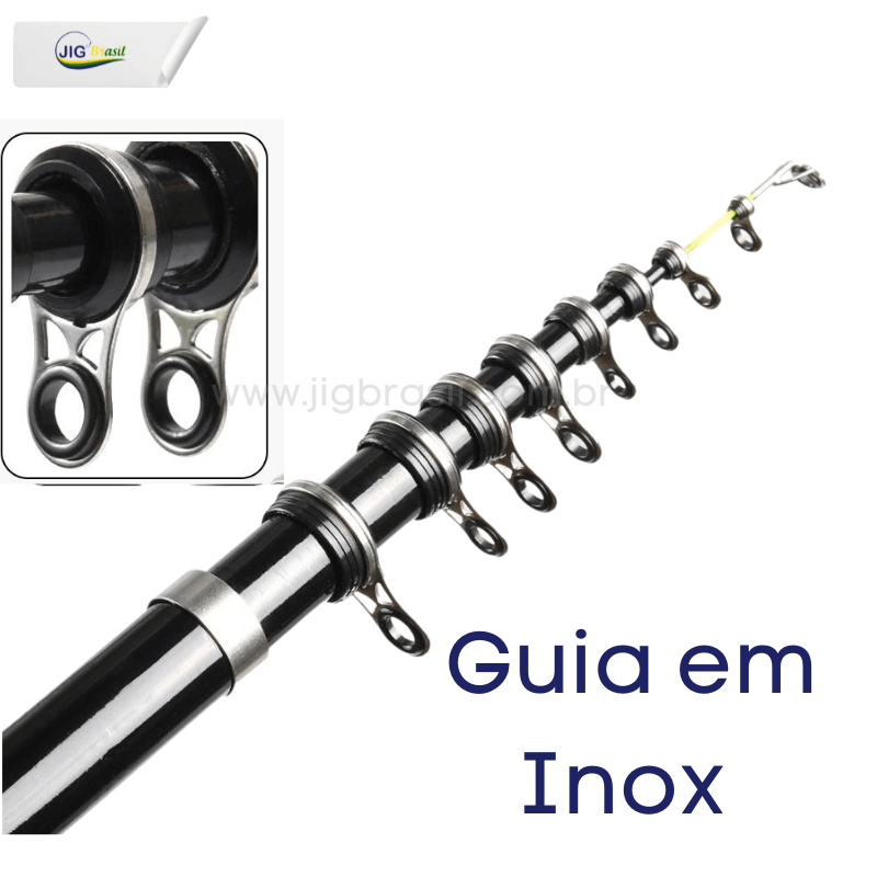 Vara Ultralight FRETE GRÁTIS - Jig Brasil