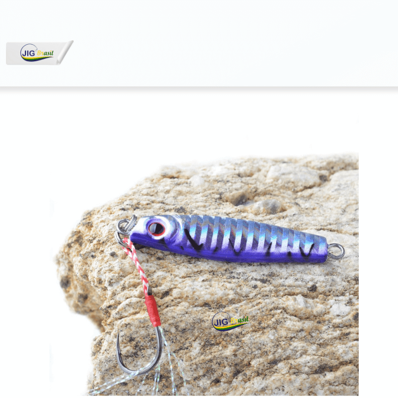 Micro Jig 7, 14, e 28 Gramas 4 Unidades Jig Brasil FRETE GRÁTIS - Jig Brasil