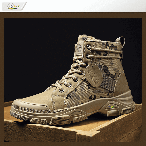 Bota Tática Estilo FRETE GRÁTIS - Jig Brasil
