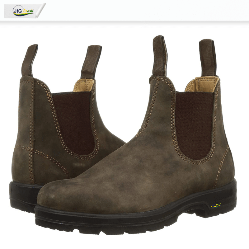 Bota Retrô Ecológica Fabricação Manual FRETE GRÁTIS - Jig Brasil