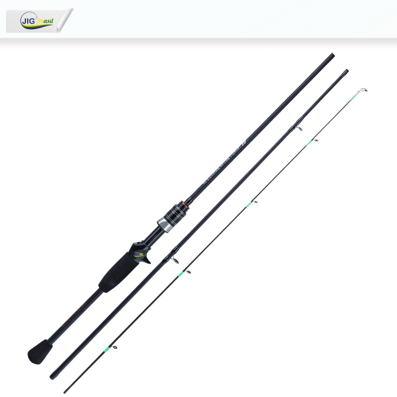 Vara de Pesca Ultra-Light em Fibra de Carbono 1.8metros FRETE GRÁTIS - Jig Brasil