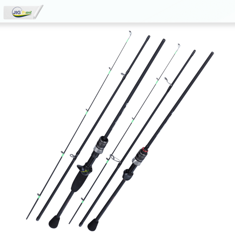 Vara de Pesca Ultra-Light em Fibra de Carbono 1.8metros FRETE GRÁTIS - Jig Brasil