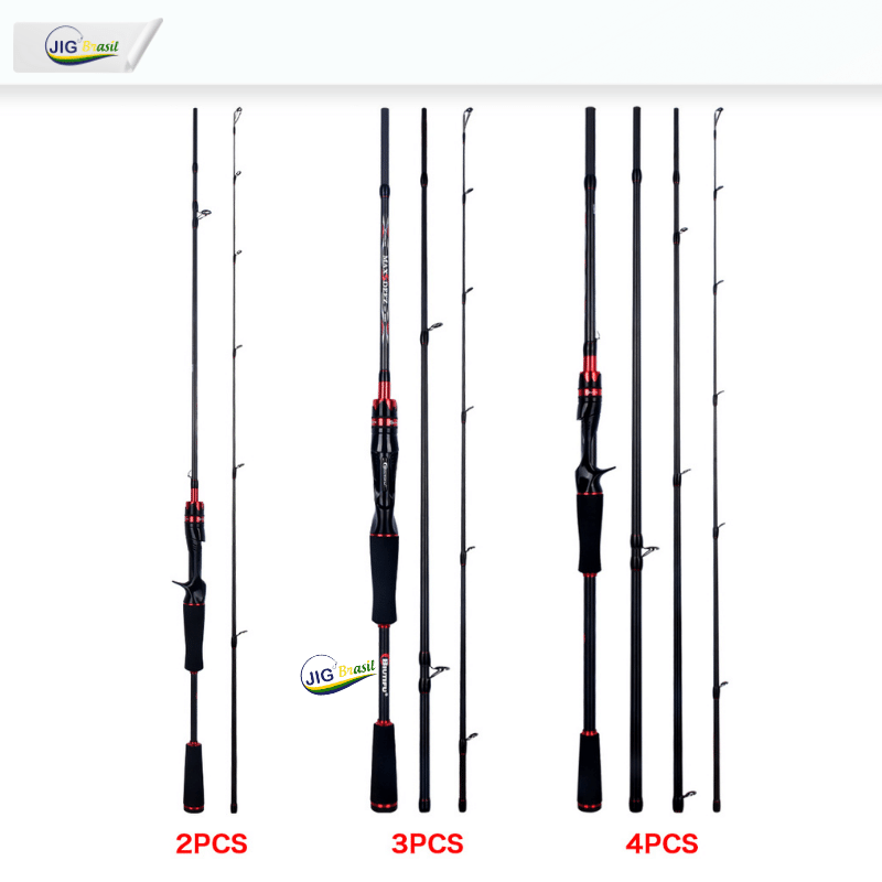 Vara de Pesca em Fibra Carbono Passadores Fuji FRETE GRÁTIS - Jig Brasil