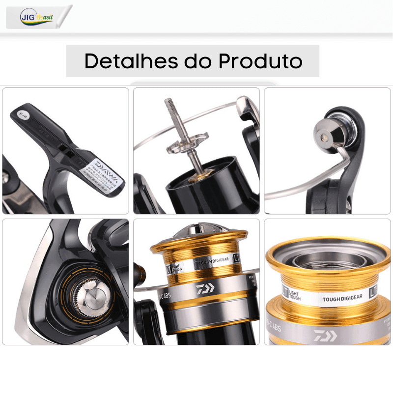 Molinete Daiwa- CROSSFIRE FRETE GRÁTIS - Jig Brasil