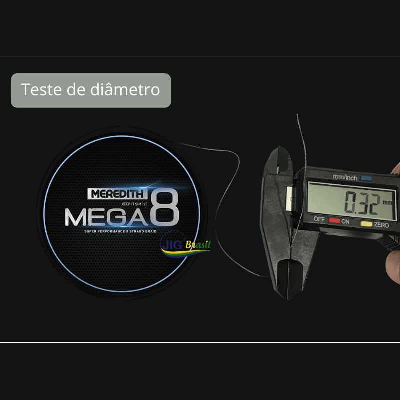 Linha Multifilamento 8X 150 Metros= FRETE GRÁTIS - Jig Brasil