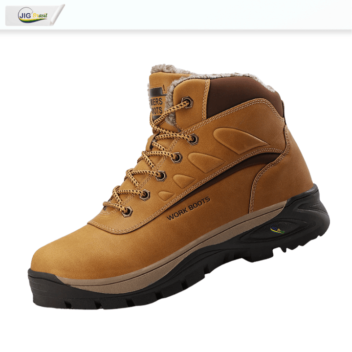 Bota Tática Estilo Inglesa em Couro WORKER Frete GRÁTIS - Jig Brasil