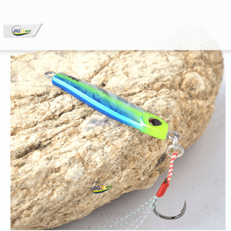 Micro Jig 7, 14, e 28 Gramas 4 Unidades Jig Brasil FRETE GRÁTIS - Jig Brasil