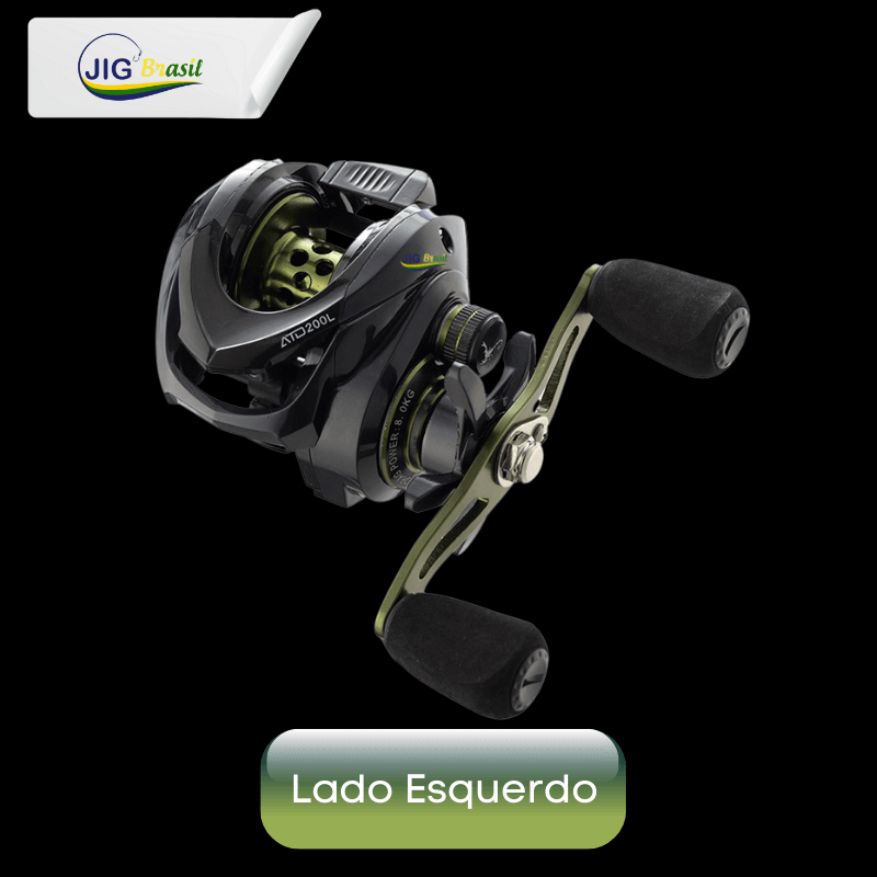 Carretilha Scorpions ATD200R Rolamentos em INOX Recolhimento 7.2:1 8kg de Drag FRETE GRÁTIS - Jig Brasil