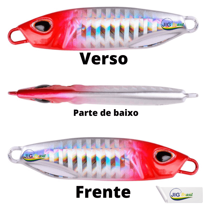 Micro Jig 10/15/20/30/40g =FRETE GRÁTIS - Jig Brasil