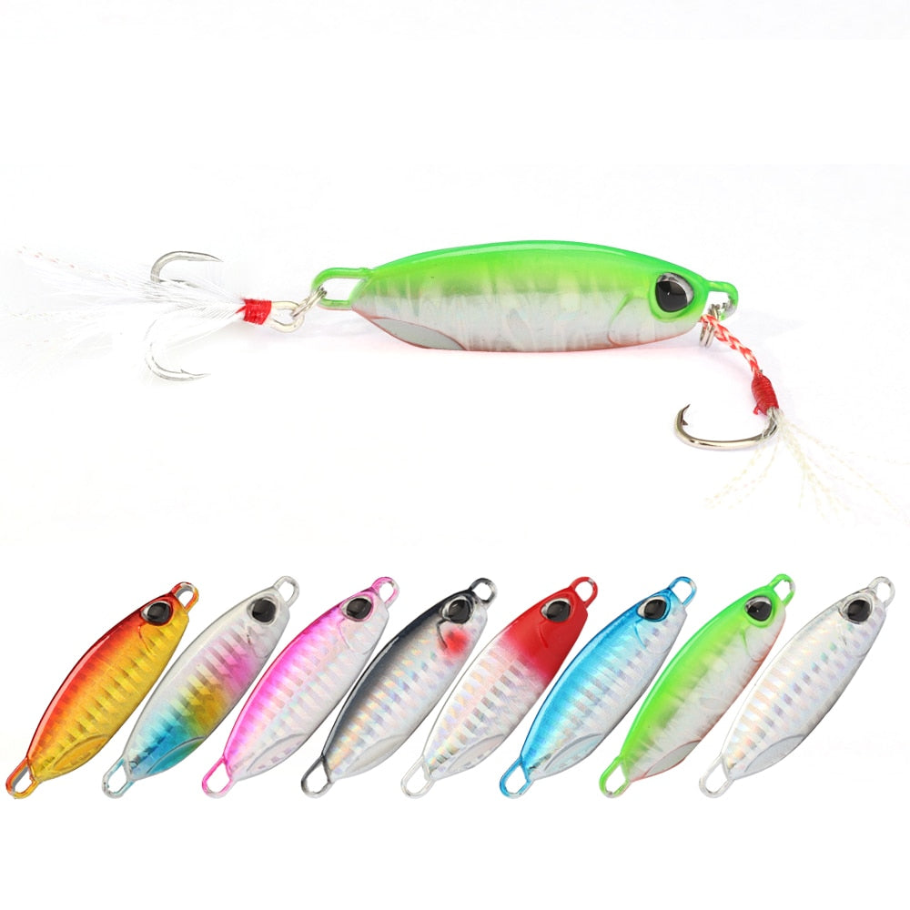 Micro Jig 10, 15, 20 e 30 Gramas FRETE GRÁTIS - Jig Brasil