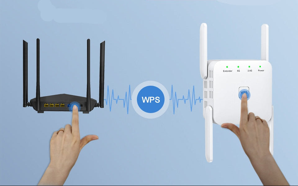 Repetidor WiFi 5G 1200 Mbps 2.4G Frequência FRETE GRÀTIS - Jig Brasil