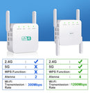 Repetidor WiFi 5G 1200 Mbps 2.4G Frequência FRETE GRÀTIS - Jig Brasil