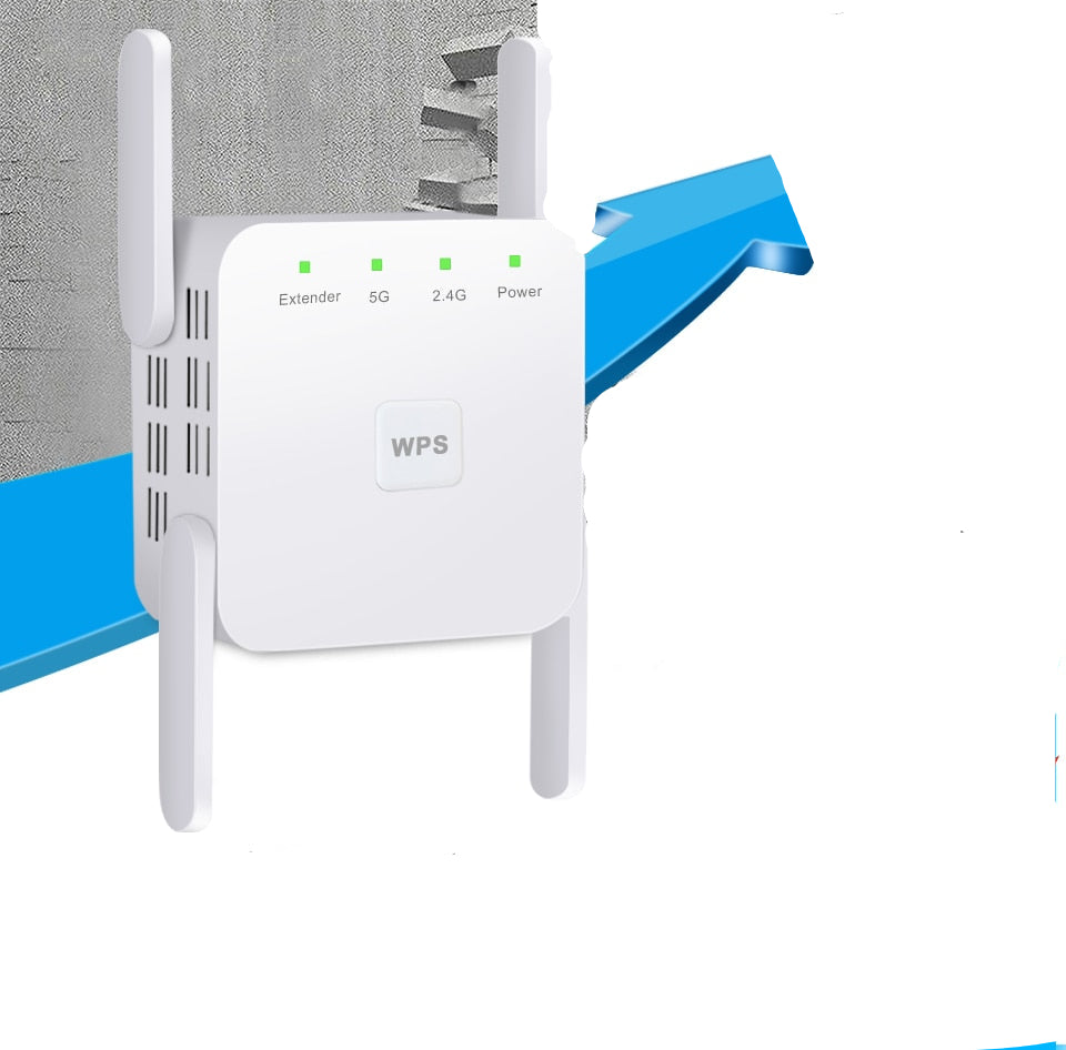 Repetidor WiFi 5G 1200 Mbps 2.4G Frequência FRETE GRÀTIS - Jig Brasil