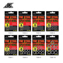 Split Rings em Aço Inox FRETE GRÁTIS - Jig Brasil