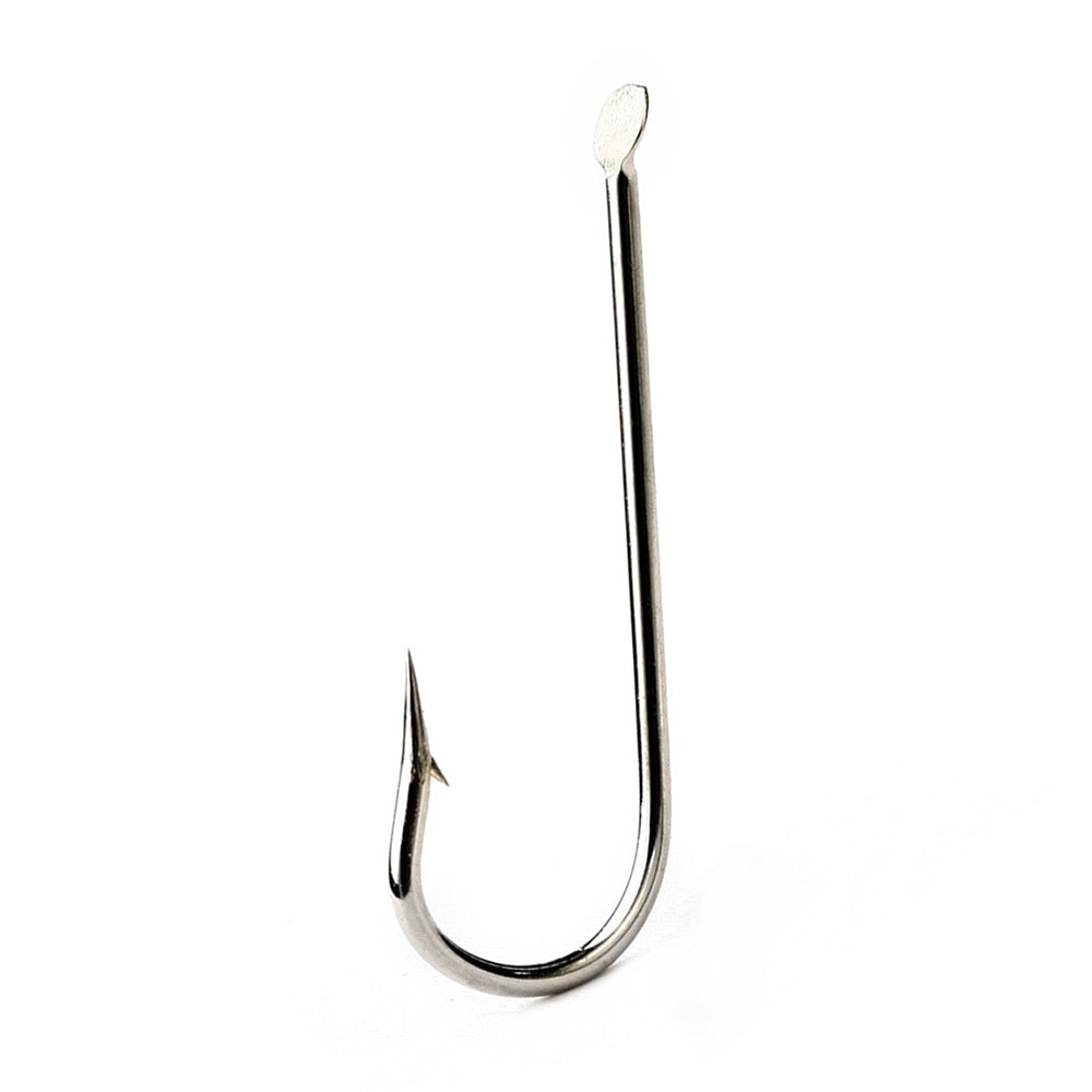 Anzol Patinha de Aço Carbono 1 # a 10 # Caixa com 100 Peças FRETE GRÁTIS - Jig Brasil