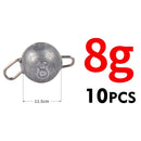 Chumbada para Montagem Carolina Rig de 2g a 18gramas FRETE GRÁTIS - Jig Brasil