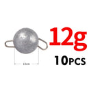 Chumbada para Montagem Carolina Rig de 2g a 18gramas FRETE GRÁTIS - Jig Brasil