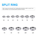 Split Rig 50 Unidades em Aço Inoxidável FRETE GRÁTIS - Jig Brasil