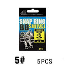 Snap com Girador de Alta Rotação em Aço Inoxidável até 214 libras FRETE GRÁTIS - Jig Brasil