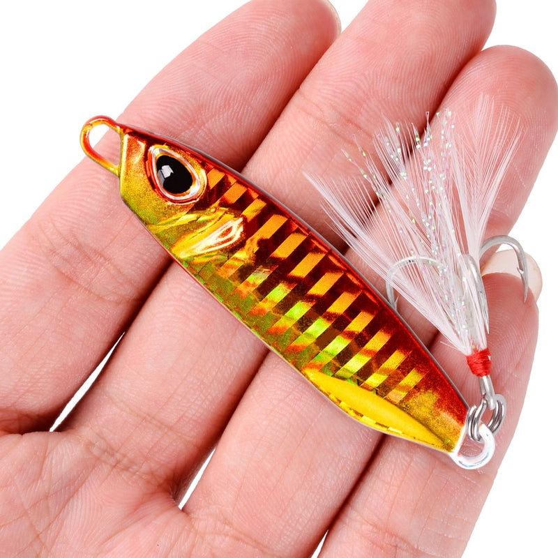 Micro Jig 10/15/20/30/40g =FRETE GRÁTIS - Jig Brasil