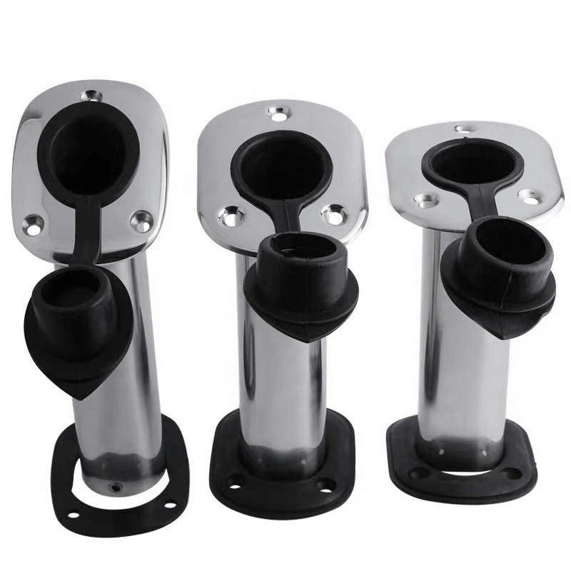Suporte de vara em aço inoxidável para Barco=FRETE GRÁTIS - Jig Brasil