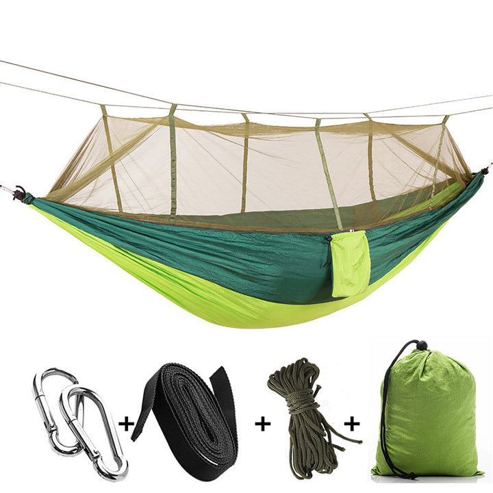 Rede para Acampamento com Tela de Proteção FRETE GRÁTIS - Jig Brasil