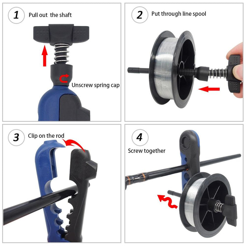 Suporte P/ Colocação de Linha no Molinete ou Carretilha De Pesca - Jig Brasil