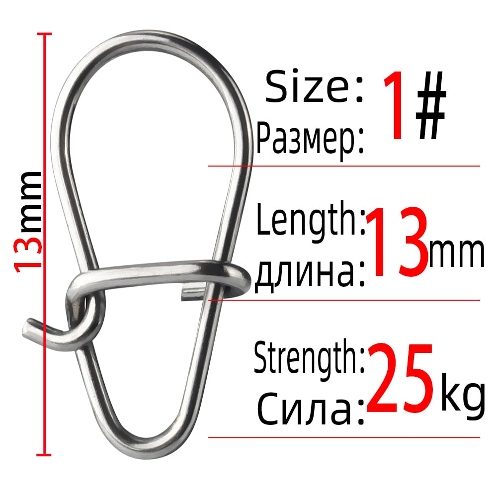 Snap em Aço Inox 304 100pcs 00 a 3# FRETE GRÁTIS - Jig Brasil