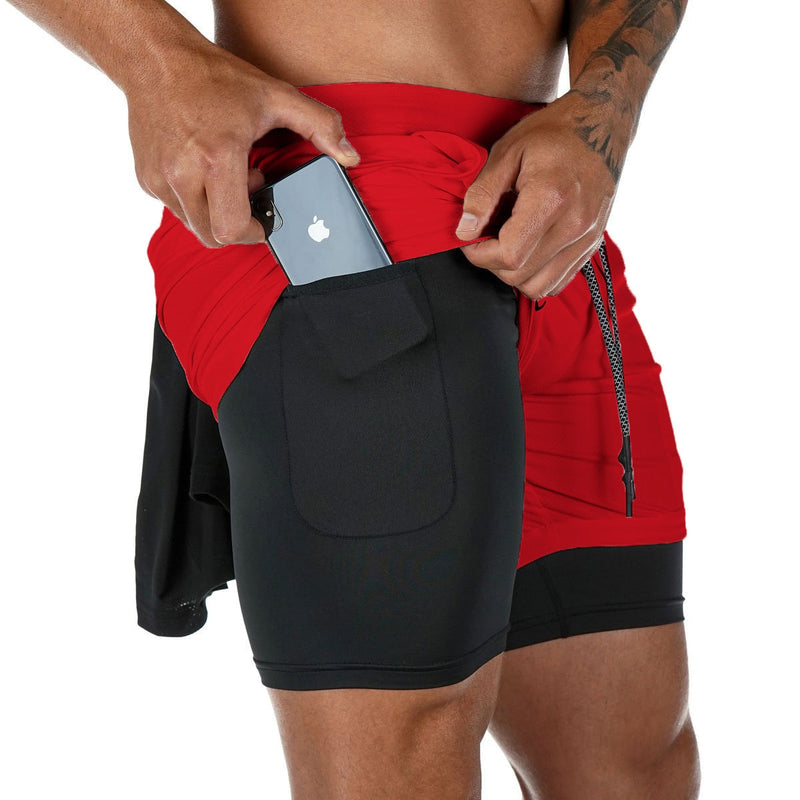 Short Crossfiteiro RUNNING com Forro Térmico Porta Celular Secagem Rápida - Jig Brasil