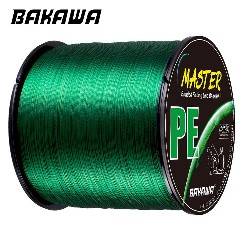 Linha de Pesca Multifilamento PE Bakawa 010 a 042mm 300metros Frete Grátis - Jig Brasil