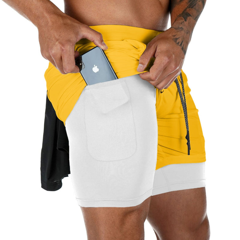 Short Crossfiteiro RUNNING com Forro Térmico Porta Celular Secagem Rápida - Jig Brasil