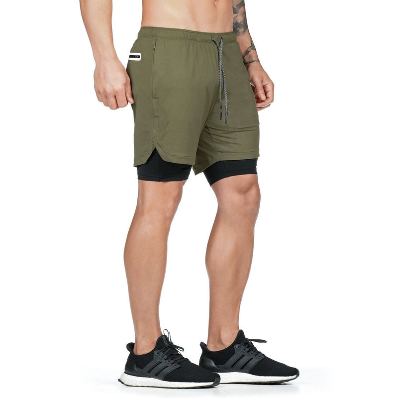 Short Crossfiteiro RUNNING com Forro Térmico Porta Celular Secagem Rápida - Jig Brasil