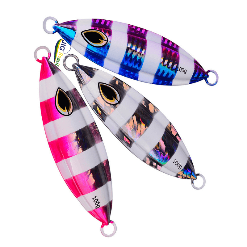 Slow Jig 40, 60, 80, 100, 150, e 200 Gramas FRETE GRÁTIS - Jig Brasil